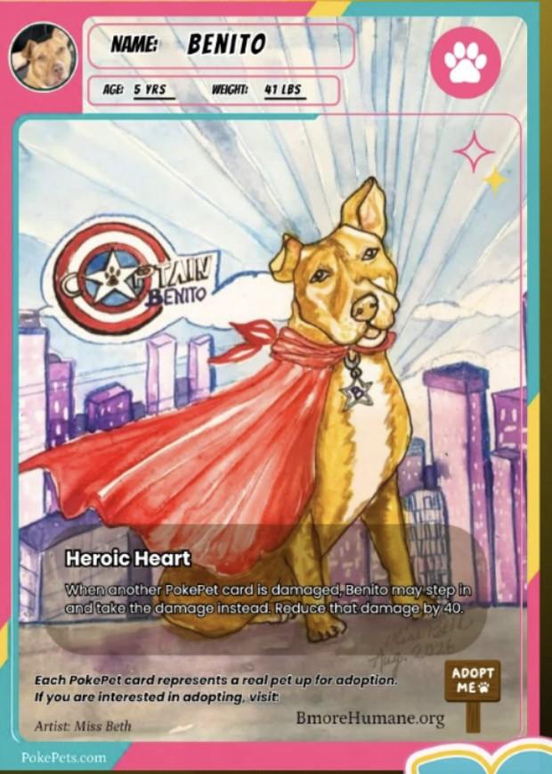 Benito's PokéPets card