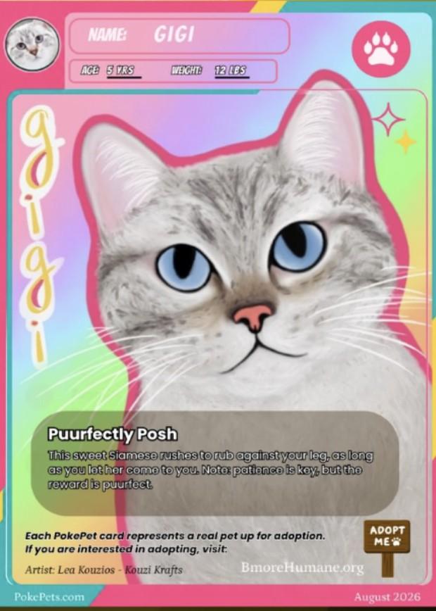 Gigi's PokéPets card