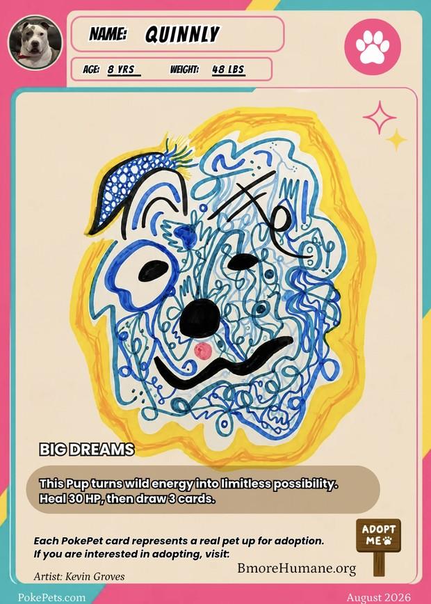 Quinnly's PokéPets card